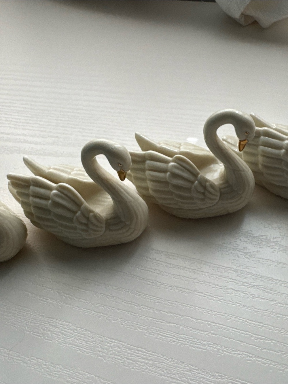 Lenox Swans Card Holders